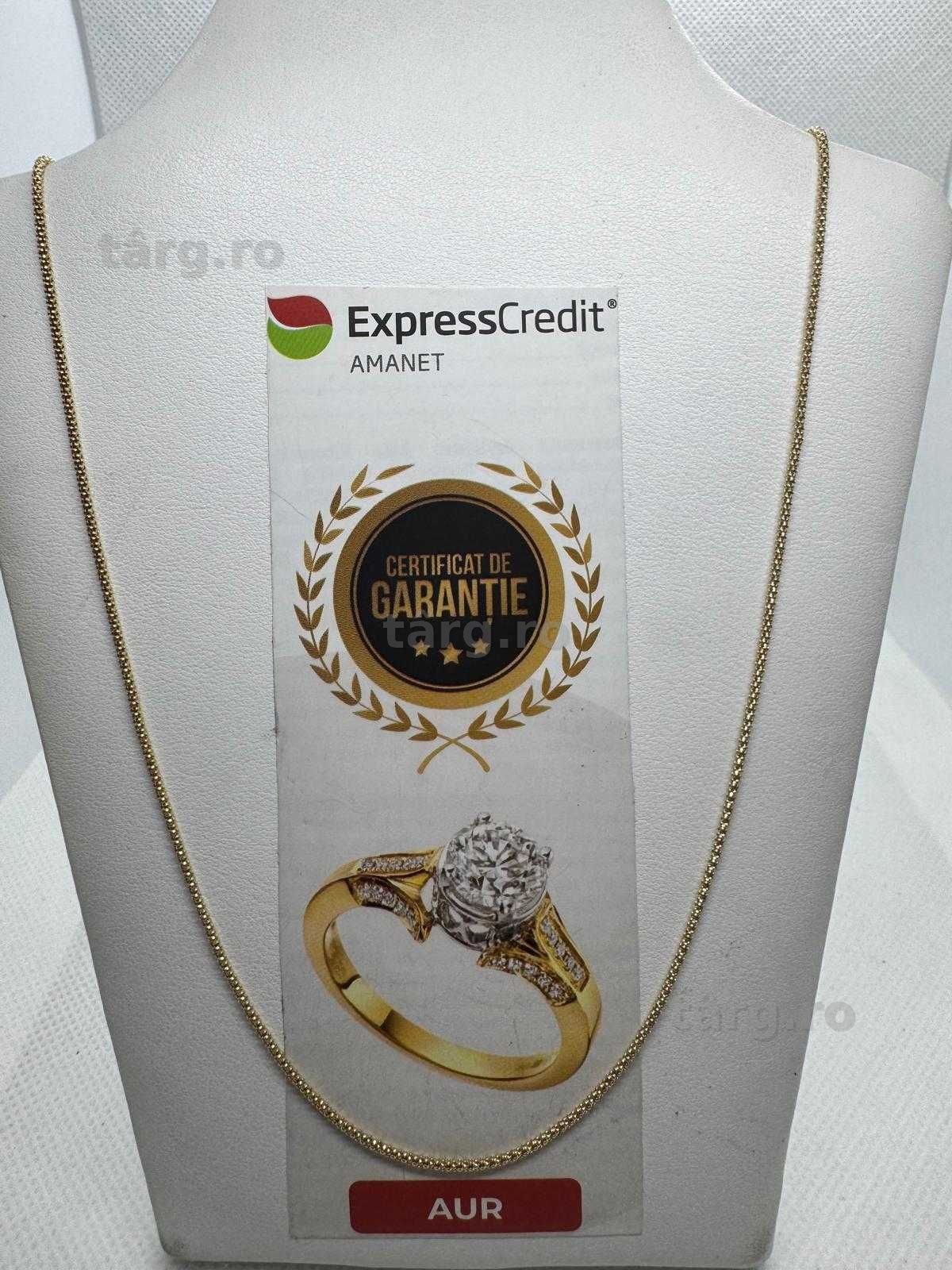 Lant din aur 14k (70158.4/ 10 Pacurari 1) garantie 2 ani!