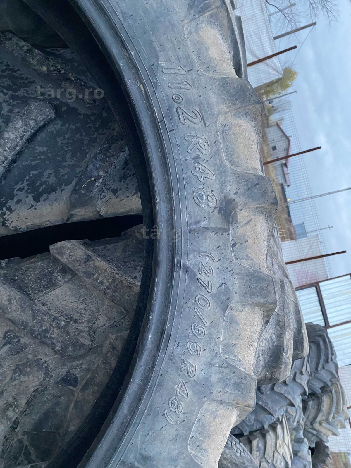Anvelope inguste de tractor 11.2 R48 Alliance 2