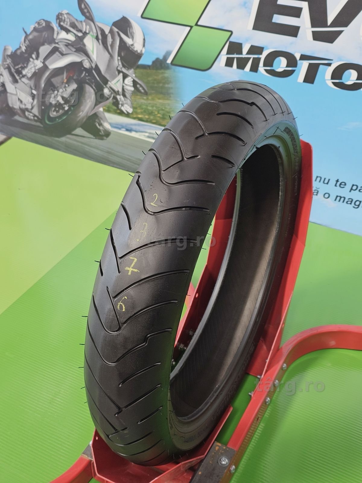 Anvelopa Moto 120 70 17 Bridgestone Bt23 2021 C2376 Cauciuc Fata