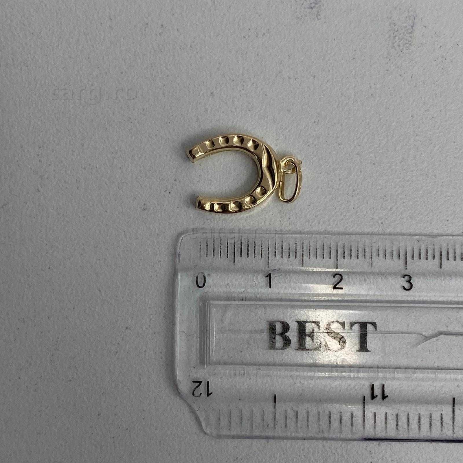 Medalion aur 14k 0.72 (Ag13 56128) Garantie 2 ani! 3