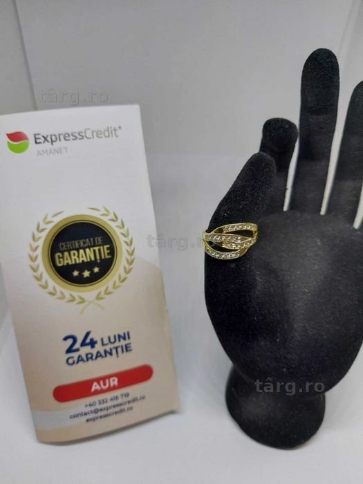 Inel aur 14k 3.78gr[34522.1/ 30 Pacurari 2] Garantie 2 ani!