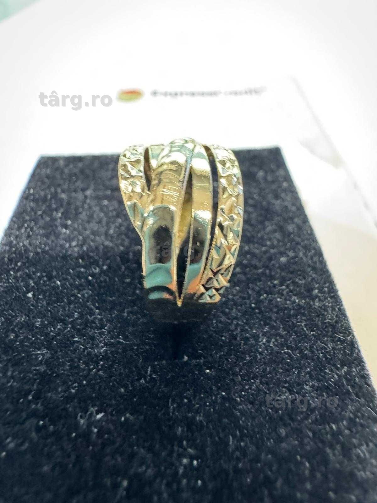 Inel din aur 14k (70027.1/ 10 Pacurari 1) garantie 2 ani! 4