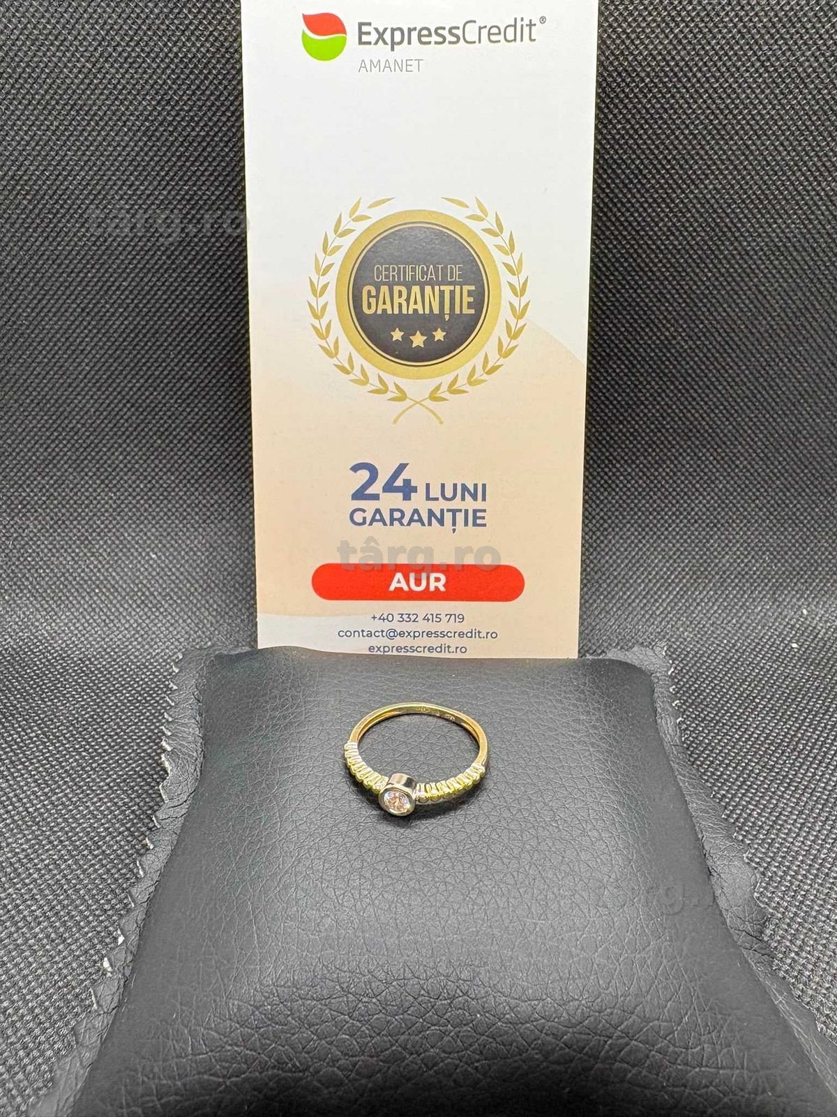Inel aur 14k 1.94g (B.25742 AG31 Barboi) Garantie 2 ani! 3