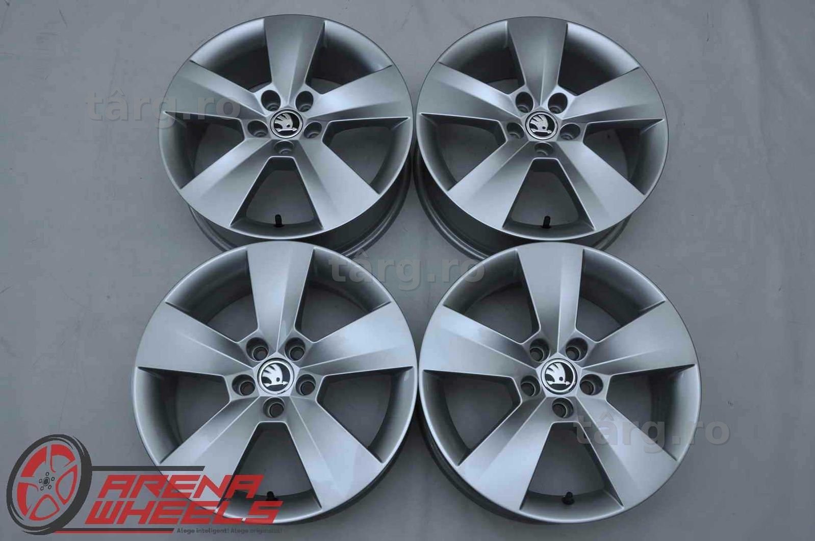 Jante Noi 16 inch Originale Skoda Scala Rapid Fabia Roomster R16 5x100