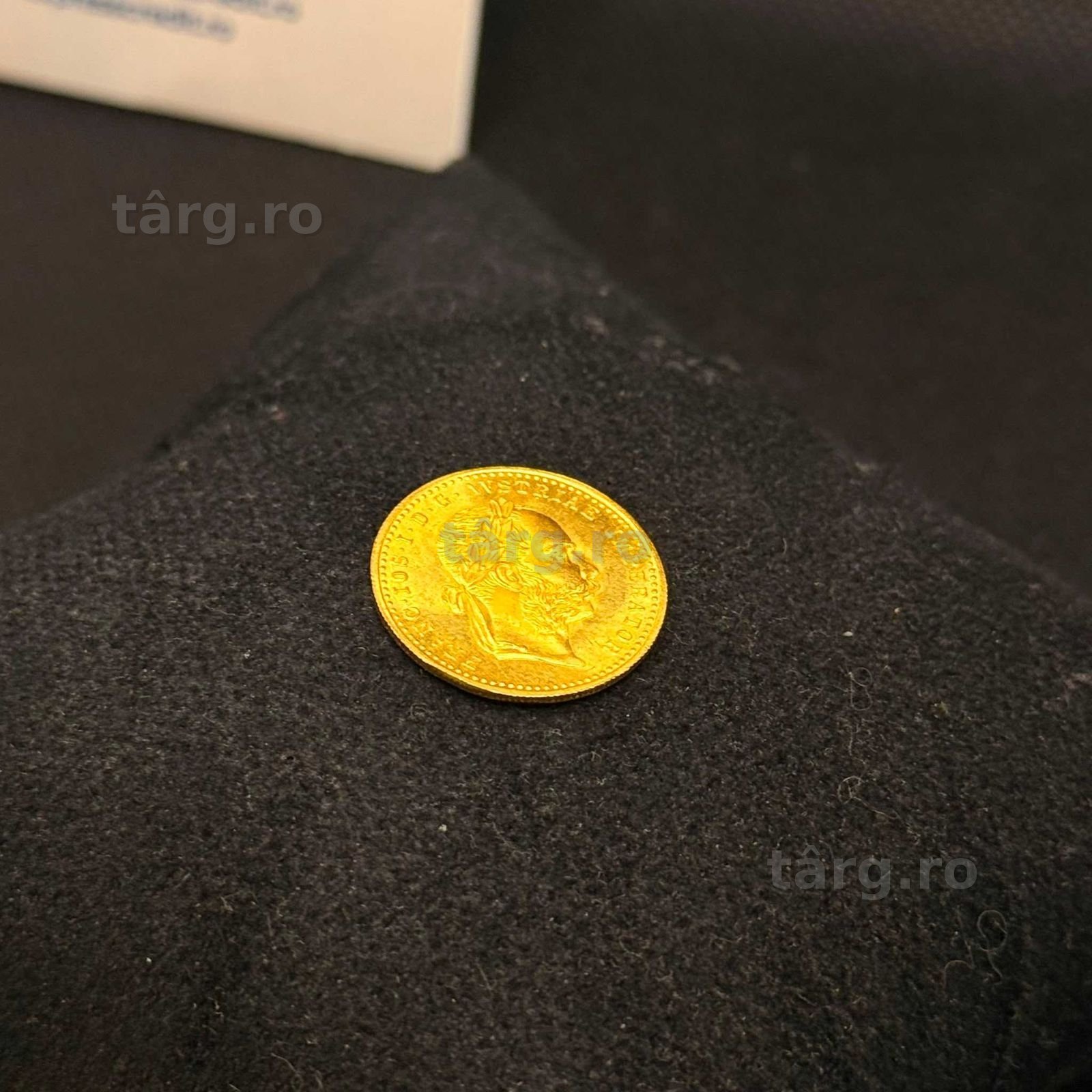 Moneda de schimb Dukat Franz Joseph 24K 3.48g (AG15 Gara 1 B34047.3) Garantie 2 ani! Ridicare doar din agentie