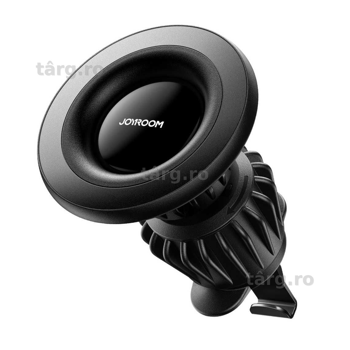 Suport Auto, montaj Ventilatie, Magnetic, Circle, PullClip, Black 2