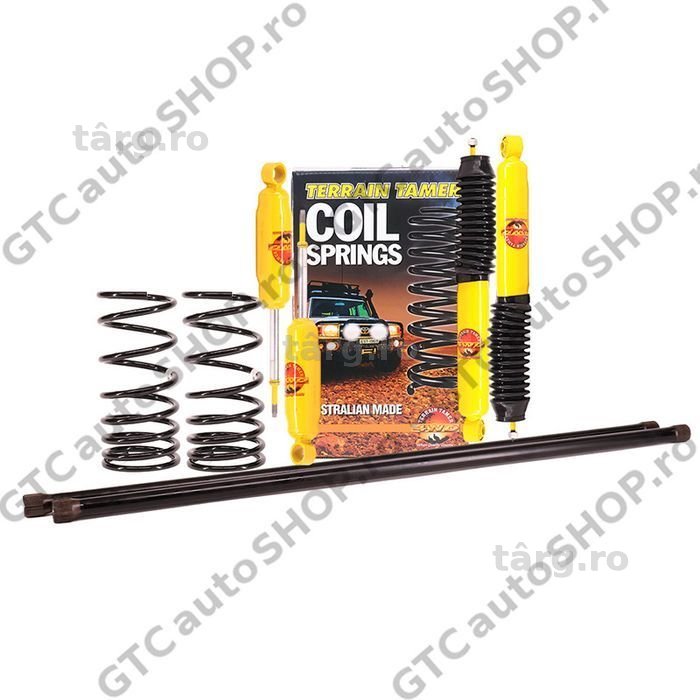 suspensie - kit complet terrain tamer tgs +5cm, pajero 1991-2000, cu bari torsiune