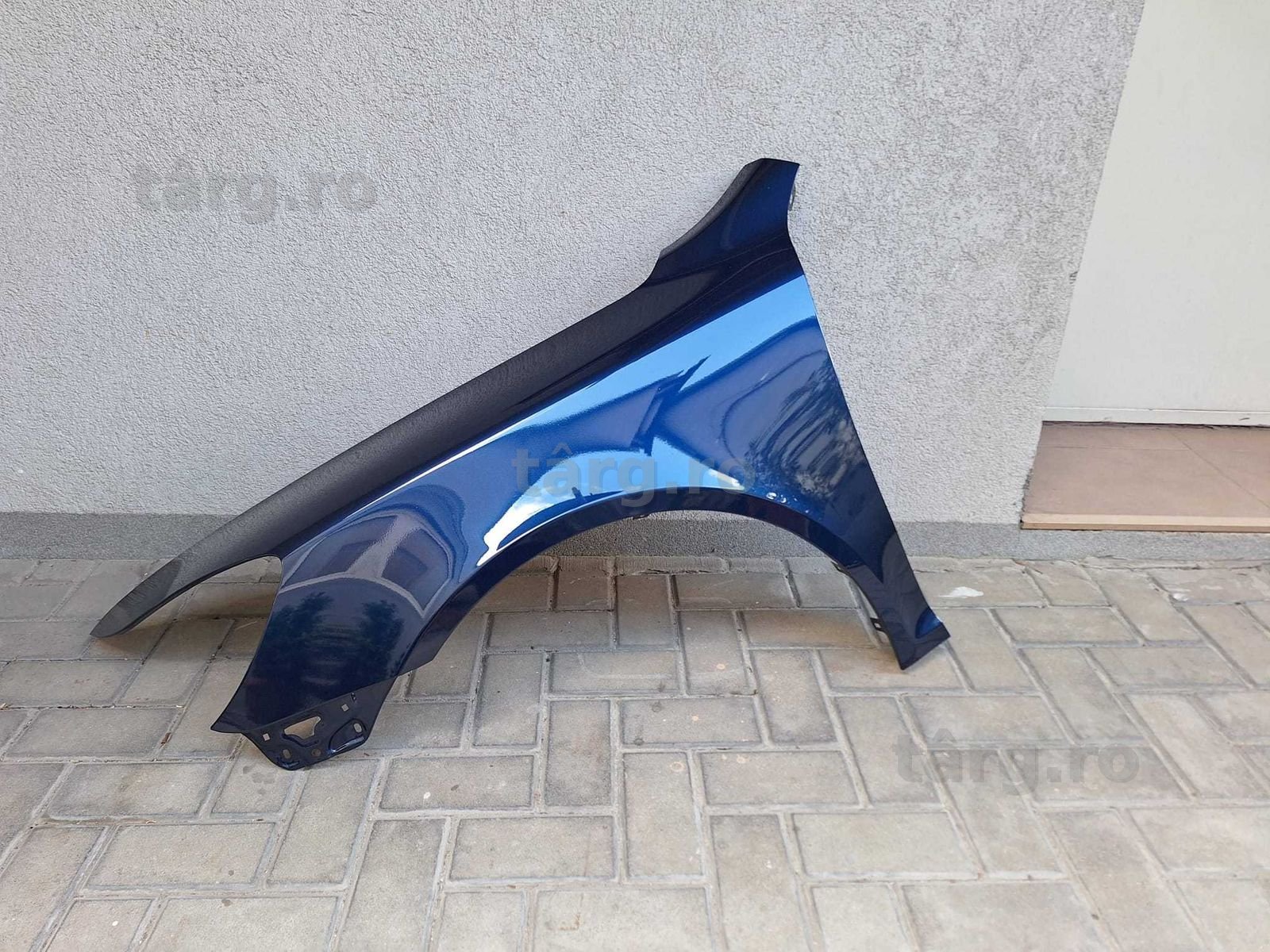 Aripa Fata Stanga Skoda Octavia 2 II FSL 2008-2013 Vopsita Albastru
