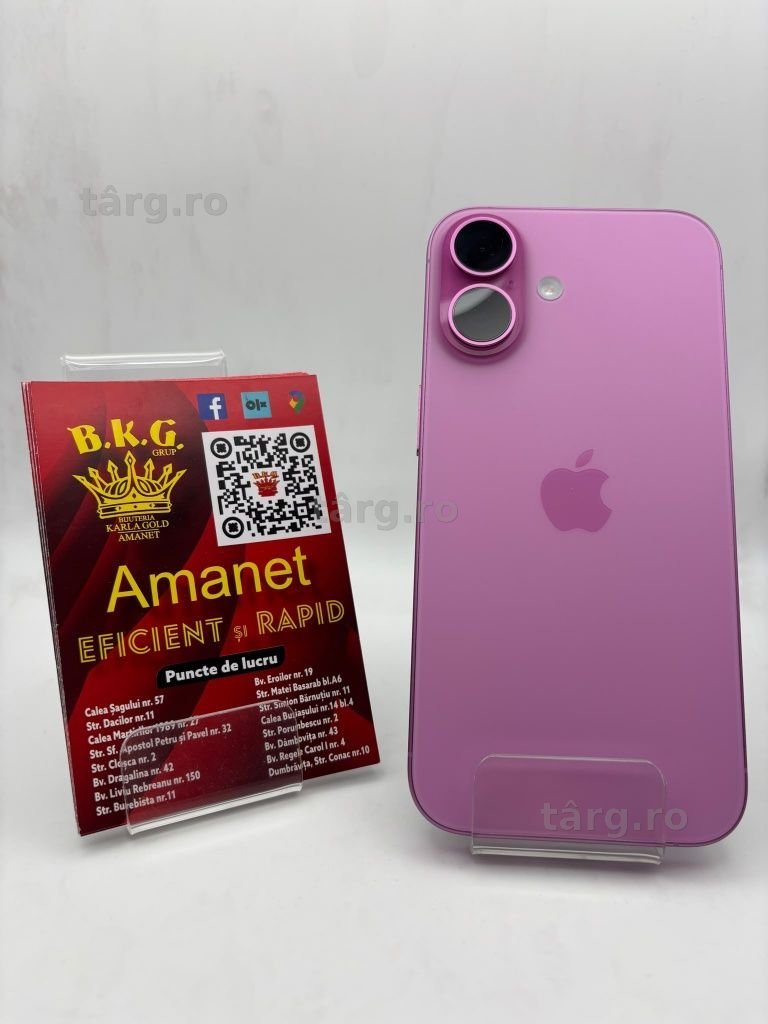 Iphone 16 128gb 100% Amanet BKG