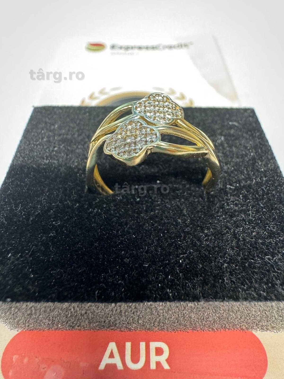 Inel din aur 14k (69644.1/ 10 pacurari 1Grantie 2 ani! 2
