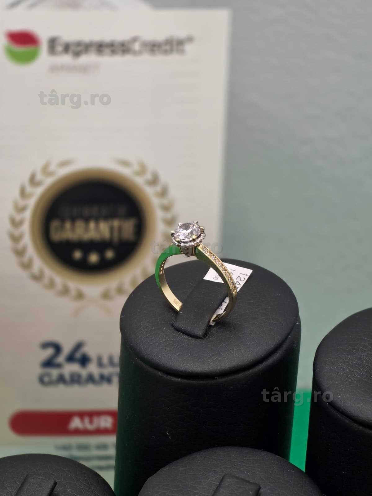 Inel aur 14K 3.19g [Ag45 Bacau1 B.5110.7] - Garantie 2 ani