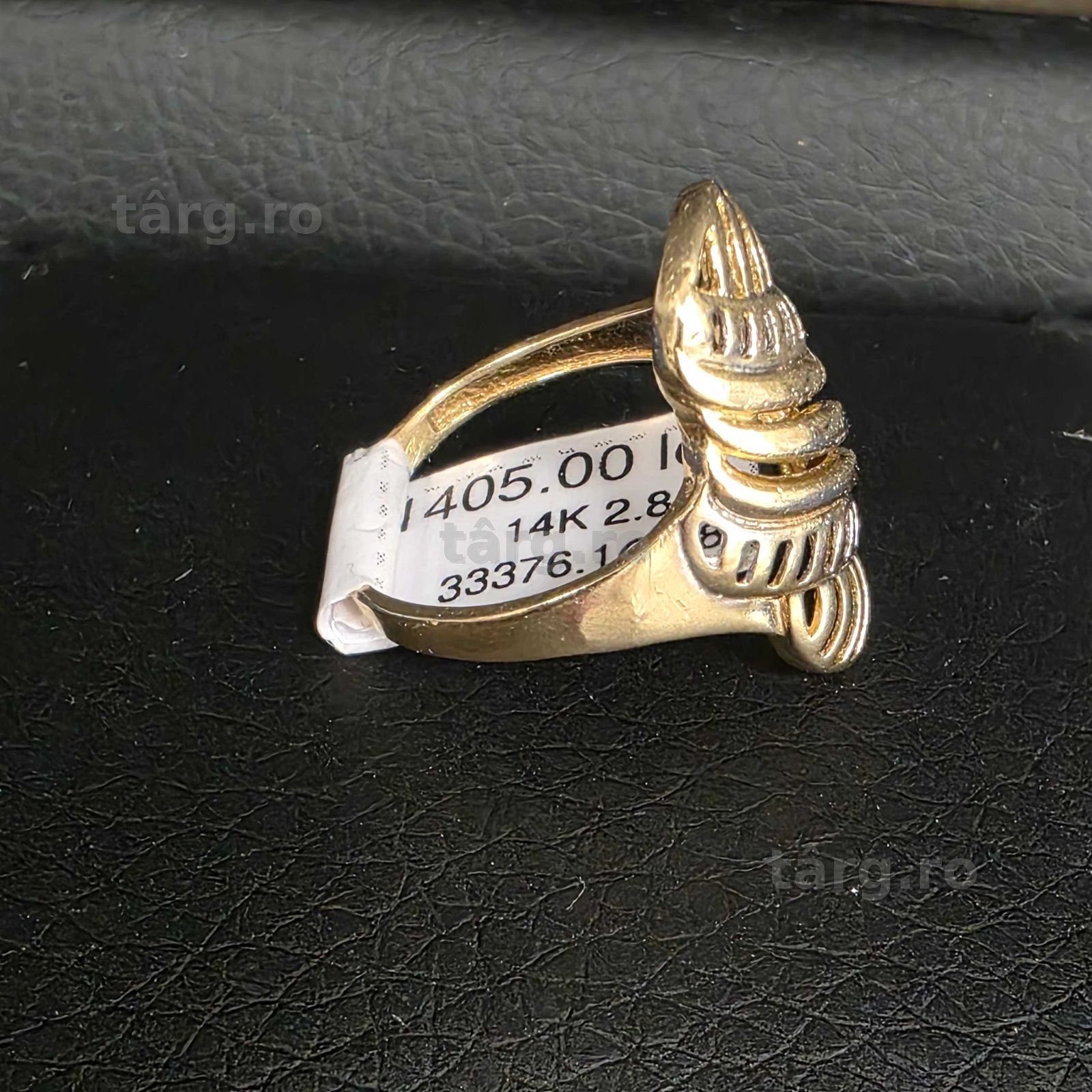 Inel Aur 14K - 2.81 grame / 1405 lei ( B33376.1 / Ag28 Doi Baieti ) 4