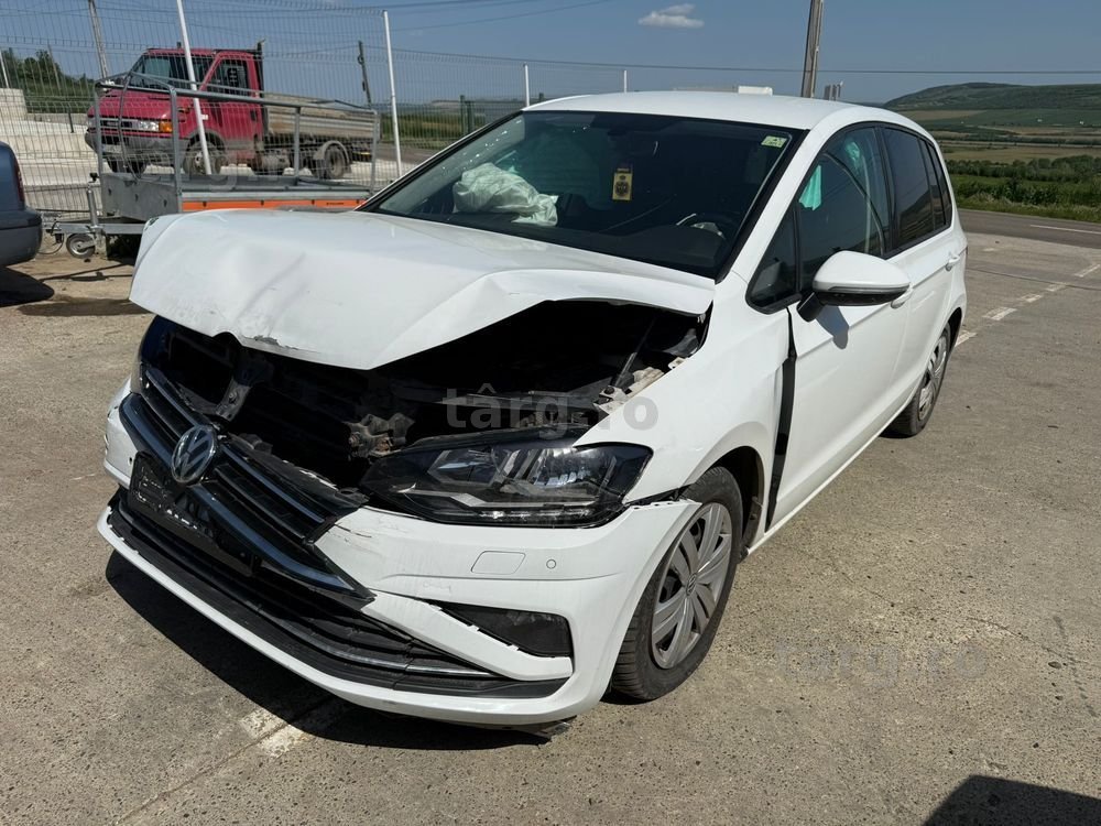 Dezmembrez Vw golf 7 facelift 2019 sportsvan alb 1.6 tdi DGTE DSG - SSV volan stanga
