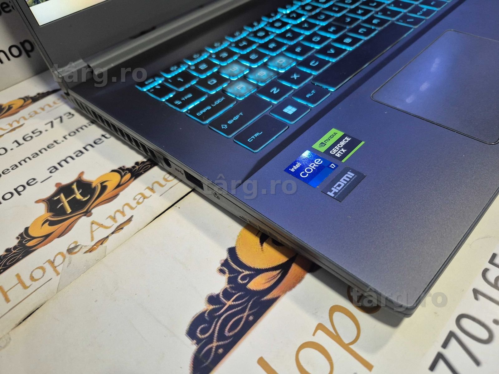 Hope Amanet P6 LAPTOP MSI i7 #171909 4