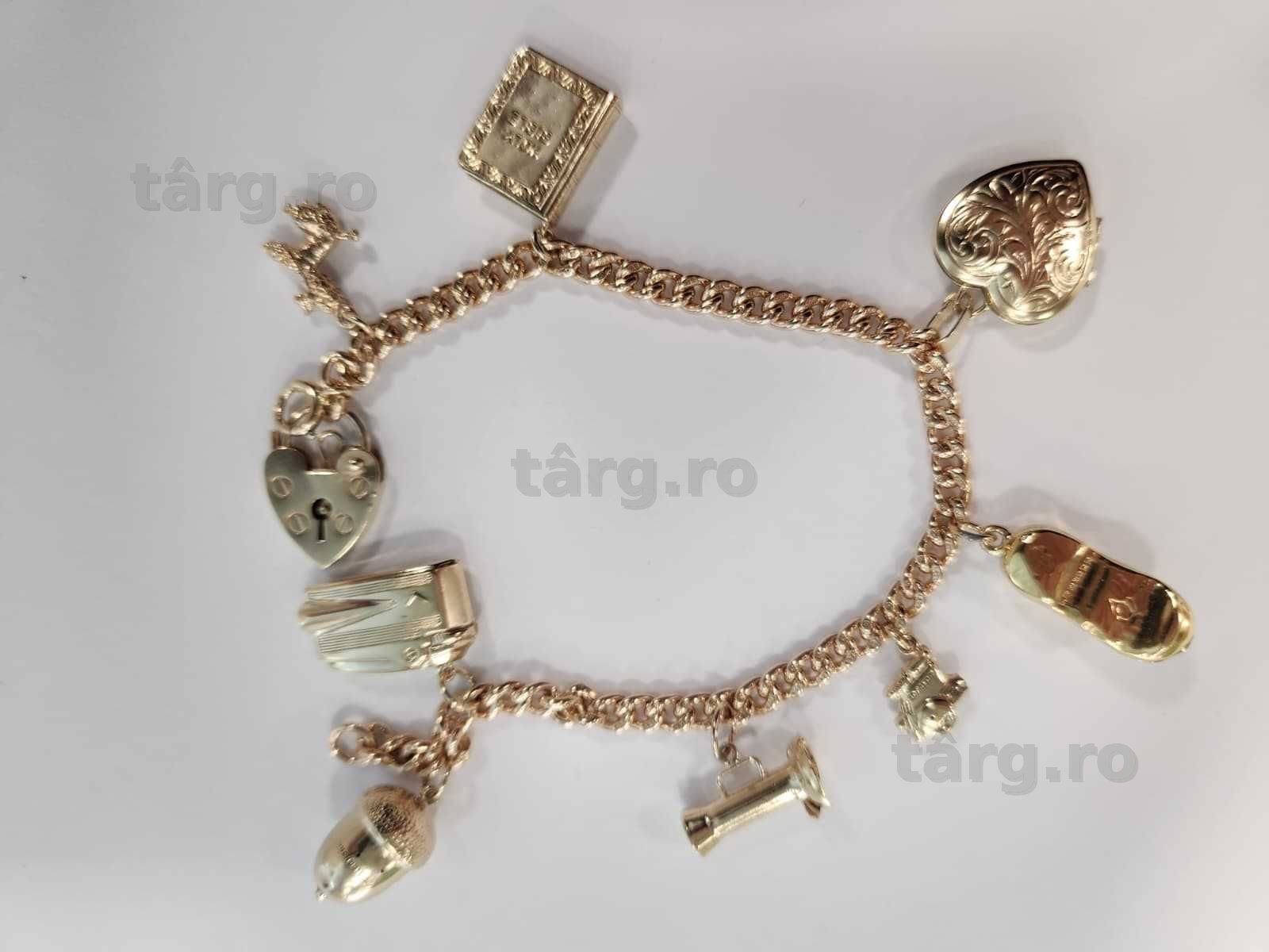 Bratara aur, 9k, 22.01g (b 68256.2 Ag2 Tudor) Ridicare din agentie 4