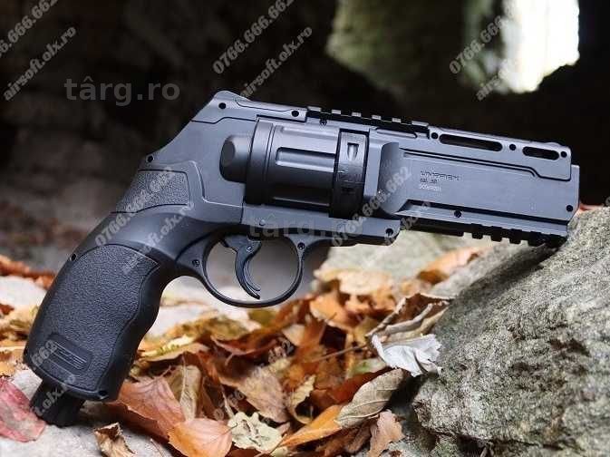 Pistol Cu Aer Comprimat CAUCIUC!! (20 JOULI) Co2 Airsoft Arma Gaz