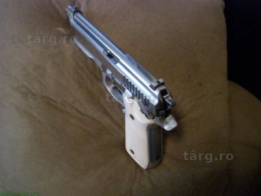 Urgent!! Pistol airsoft DIN METAL , Modificat Cu MUNITIE BONUS Co2 gaz