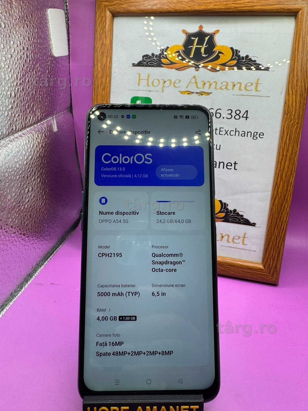 Hope Amanet P2- OPPO A54 64GB/4GB RAM 3