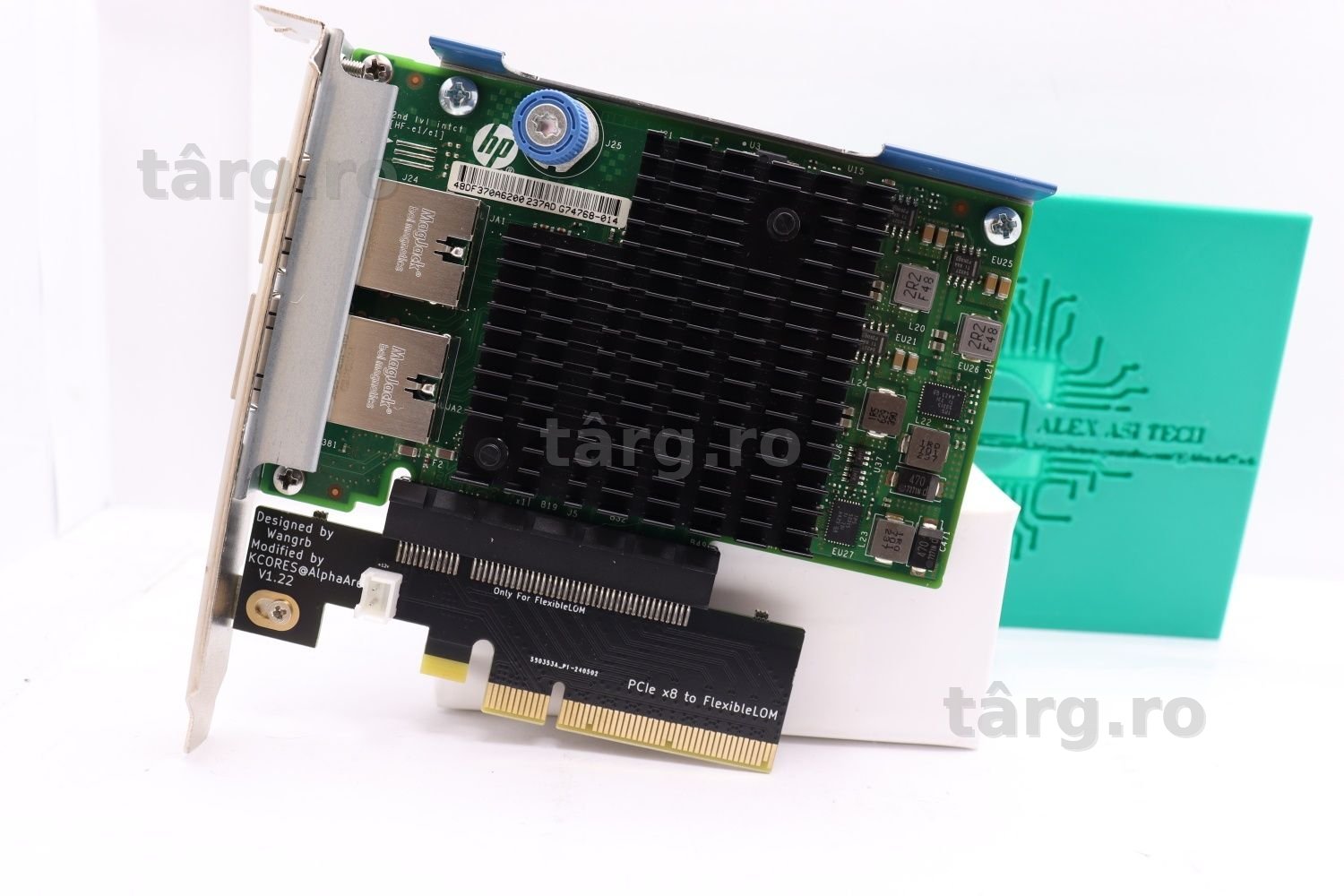 Placa de Retea Server/Ws HP 561FLR-T Dual 10Gb X540 + Adaptor PCex