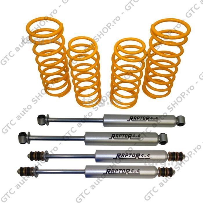 Suspensie Raptor 4x4, Kit +10cm Patrol Y60 / Y61