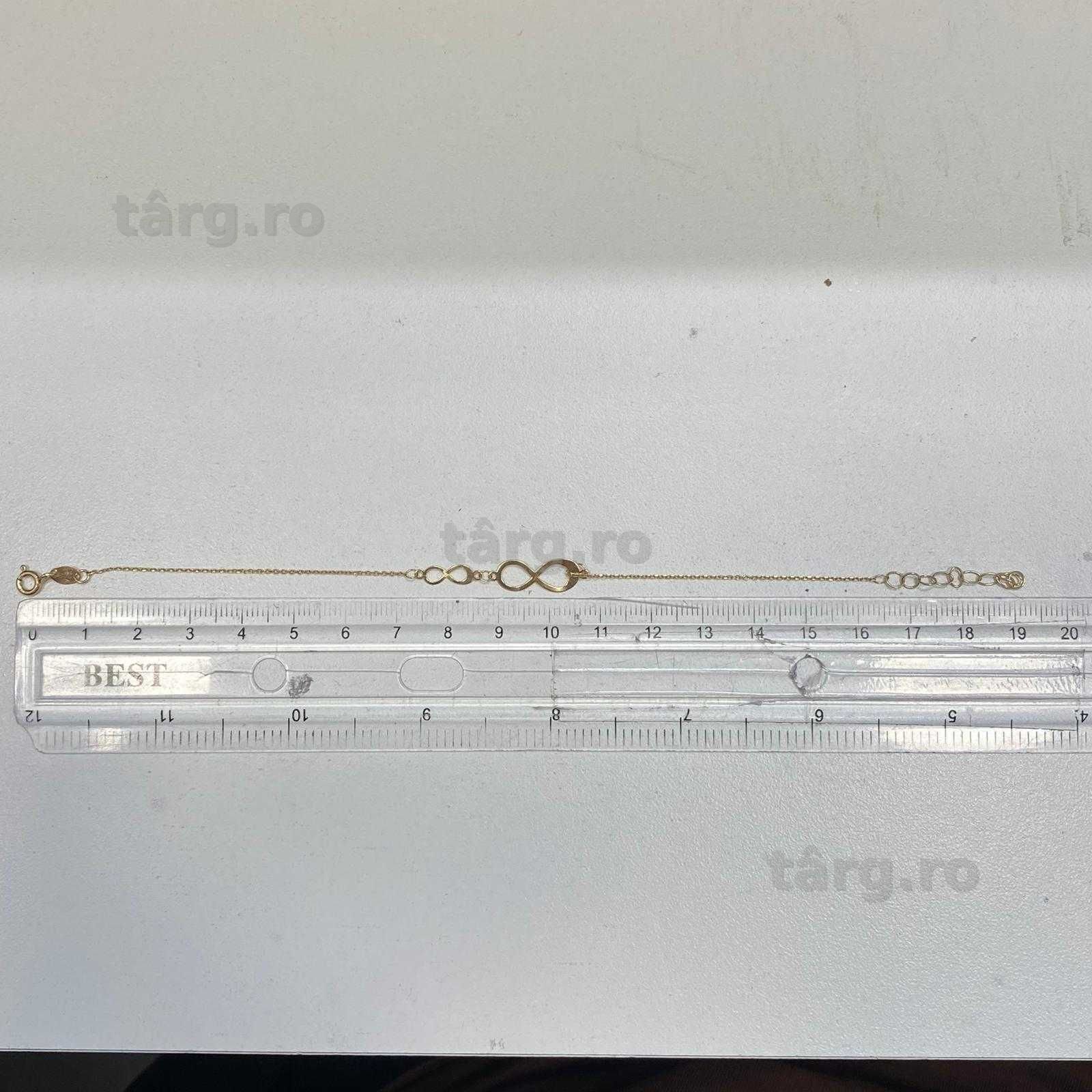 (AG13) Bratara aur 14k 0.90 g (B.55982.2) Garantie 2 ani! 4