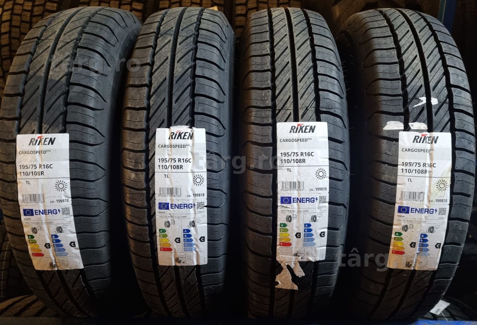 195/75 R16C 110R RIKEN (by Michelin) Anvelope vara M+S