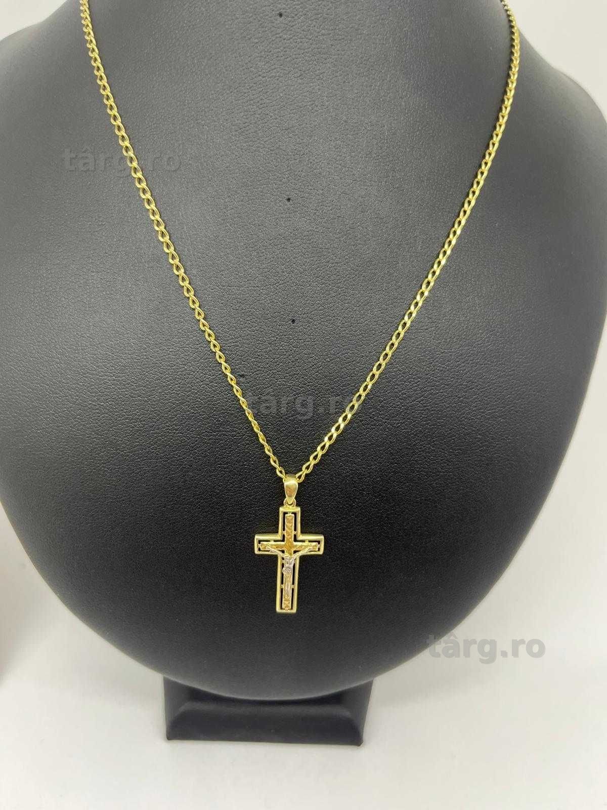 Lant cu Medalion aur 14K 4.04g ( Galata B8185 ) - Garantie 2 ani! 3
