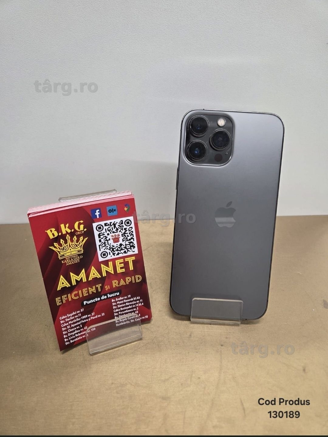 Iphone 13 Pro Max 128gb Amanet BKG