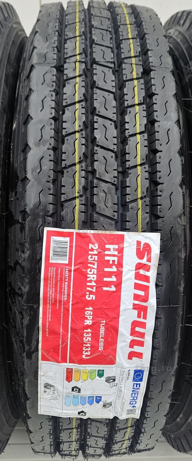 215/75 R17.5 135/133J 16Pliuri SUNFULL HF111 Anvelope directie/remorca 3