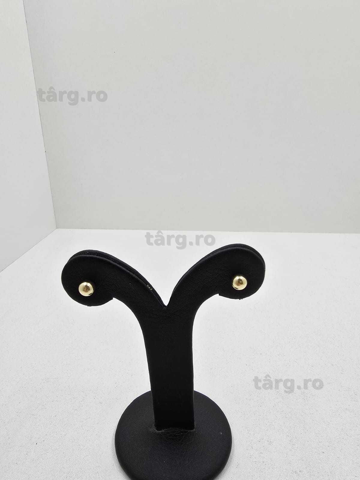 Cercei aur 14K 1.21gr (Ag25 Belvedere B.42083.1)-Garantie 2 Ani! 2