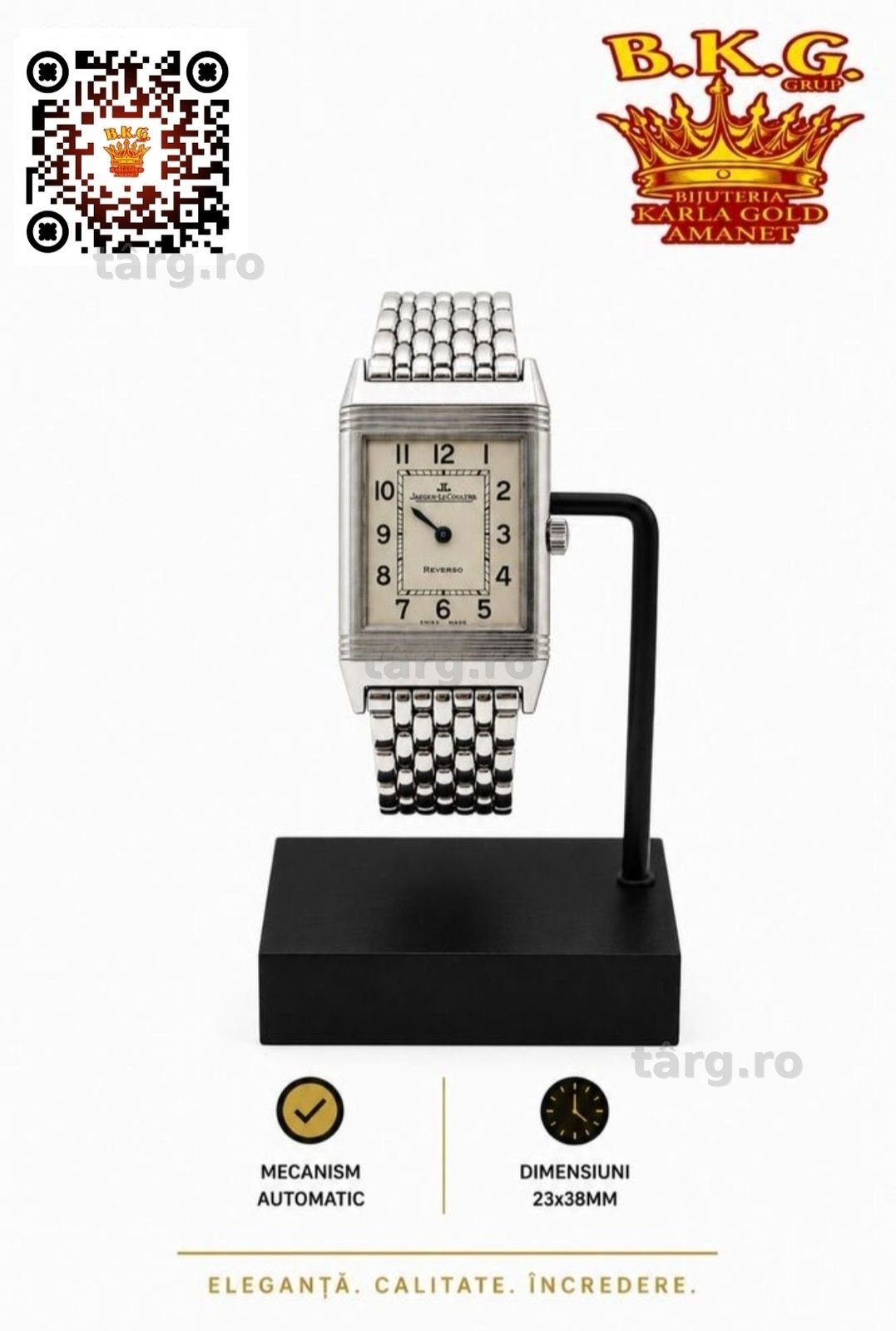 Jaeger Lecoultre Reverso Classique Amanet BKG