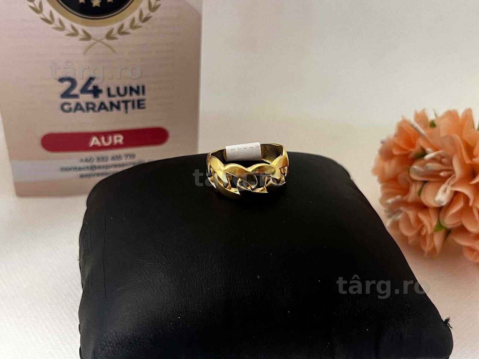 Inel Aur 14k 3.15g (AG16 Moldova b32546)-Garantie 2 ani! 3