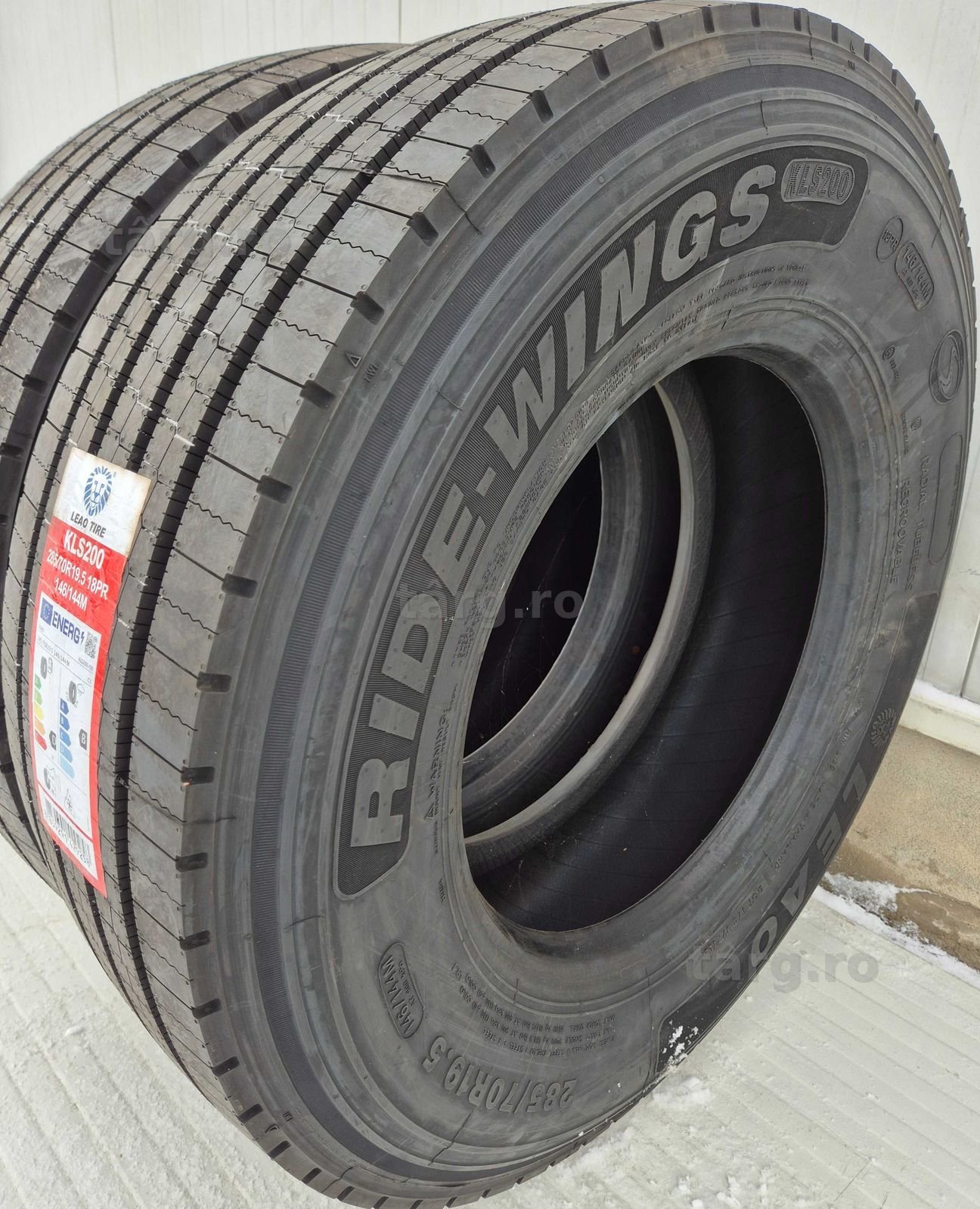 285/70 R19.5, 146/144M, LEAO, Anvelope directie M+S, 18 PR 4