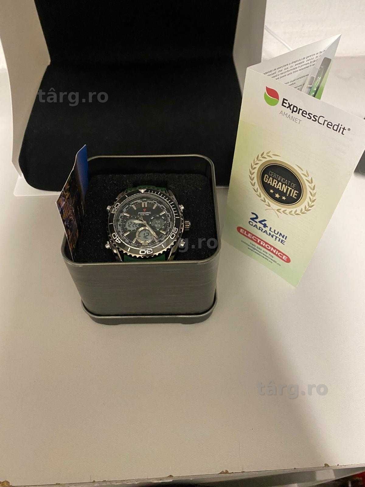 Ceas Fredric Dualtime (AG15 Gara 1 B33748) Garantie 2 ani