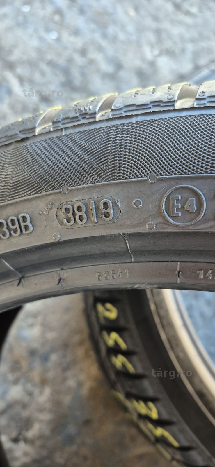 4 anvelope iarna ca noi Continental 255/35/19.Pretul este pe bucata 8