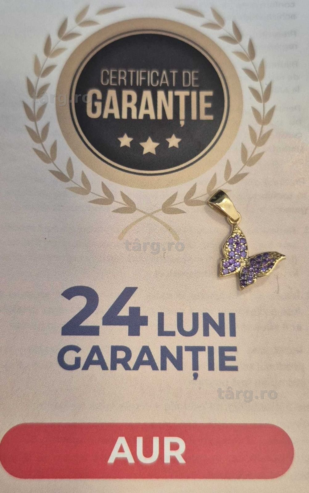 Pandantiv din aur (AG32 B28626.2) 2 ANI GARANTIE!