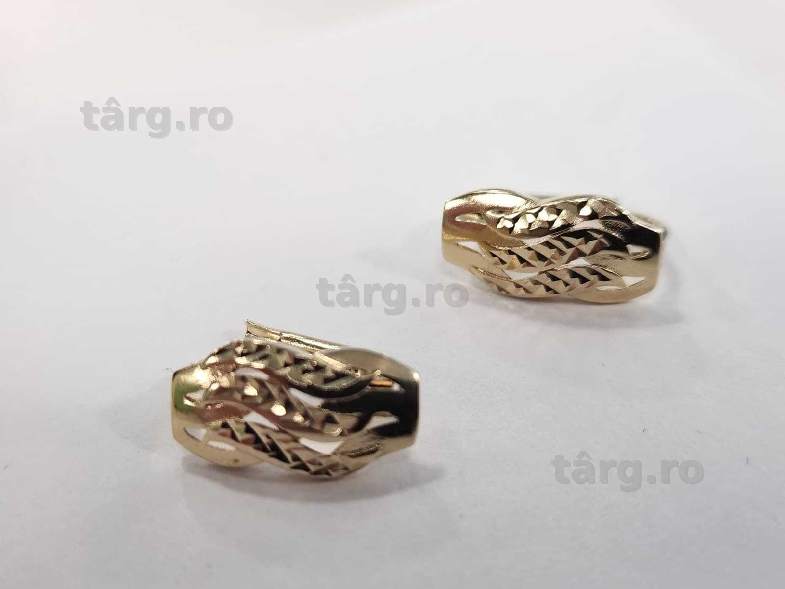 Cercei aur, 14k, 2.11g (b 67707.3 Ag2 Tudor)