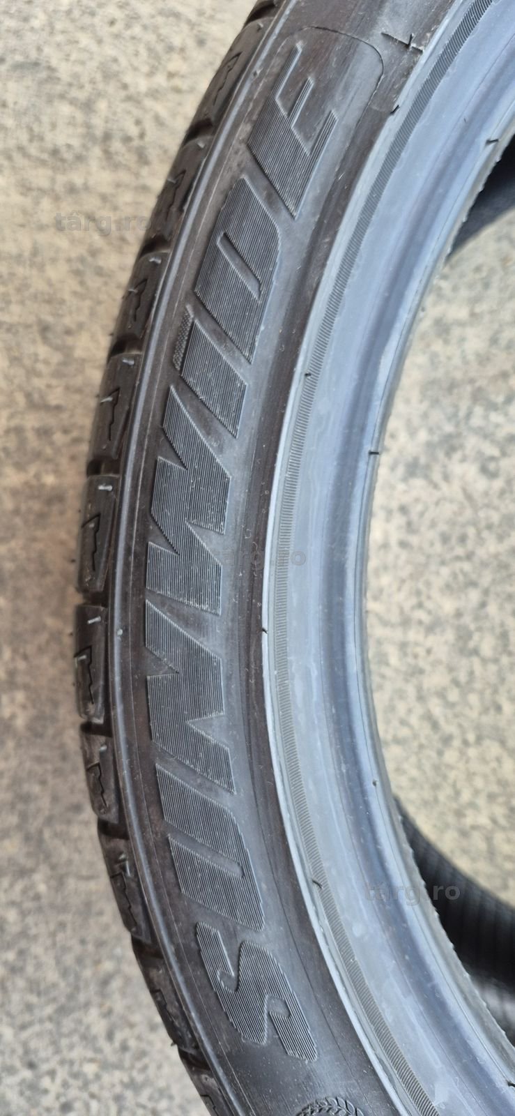 4 anvelope vara noi,fata Tercelo 245/40/18,spate Sunwide 275/35/18.Pret/bucata 6