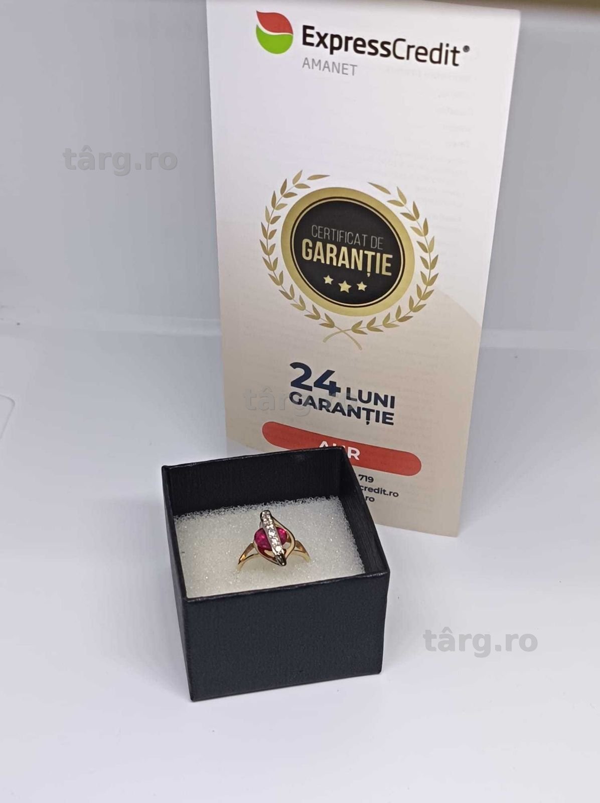 Inel Aur 14k 3.14g (Ag4 Dacia B.52191) Garantie 2 ani