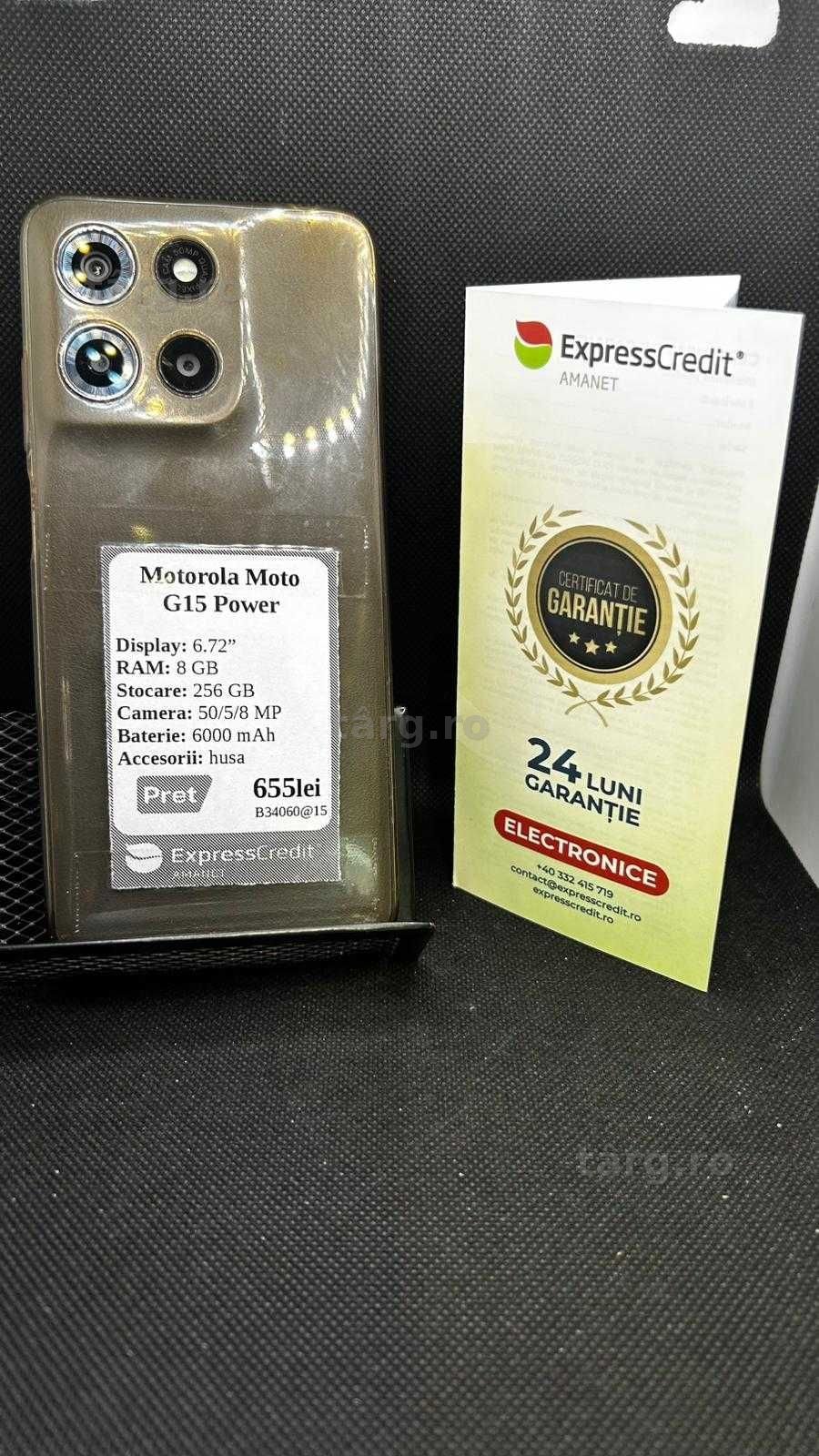 Motorola G15 Power 8/256GB (AG15 Gara 1 B.34060) Garantie 2 ani! 2