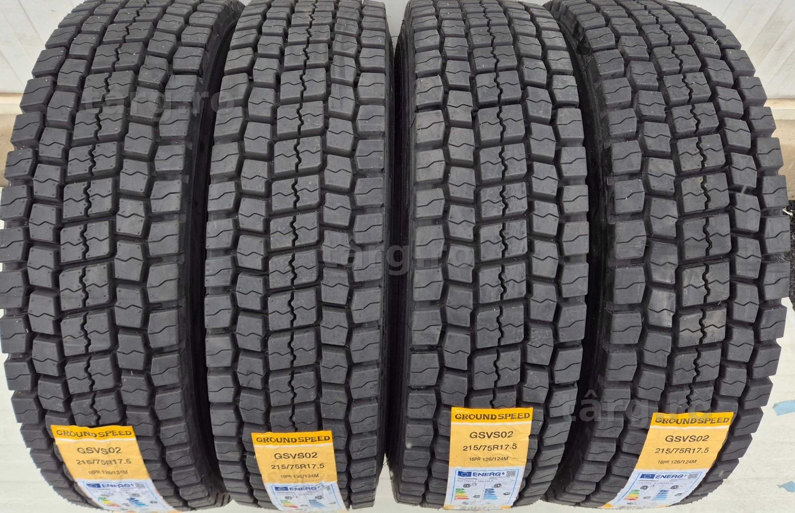 215/75 R17.5, 126M, GROUNDSPEED GSVS02 16PR, Anvelope tractiune M+S 2