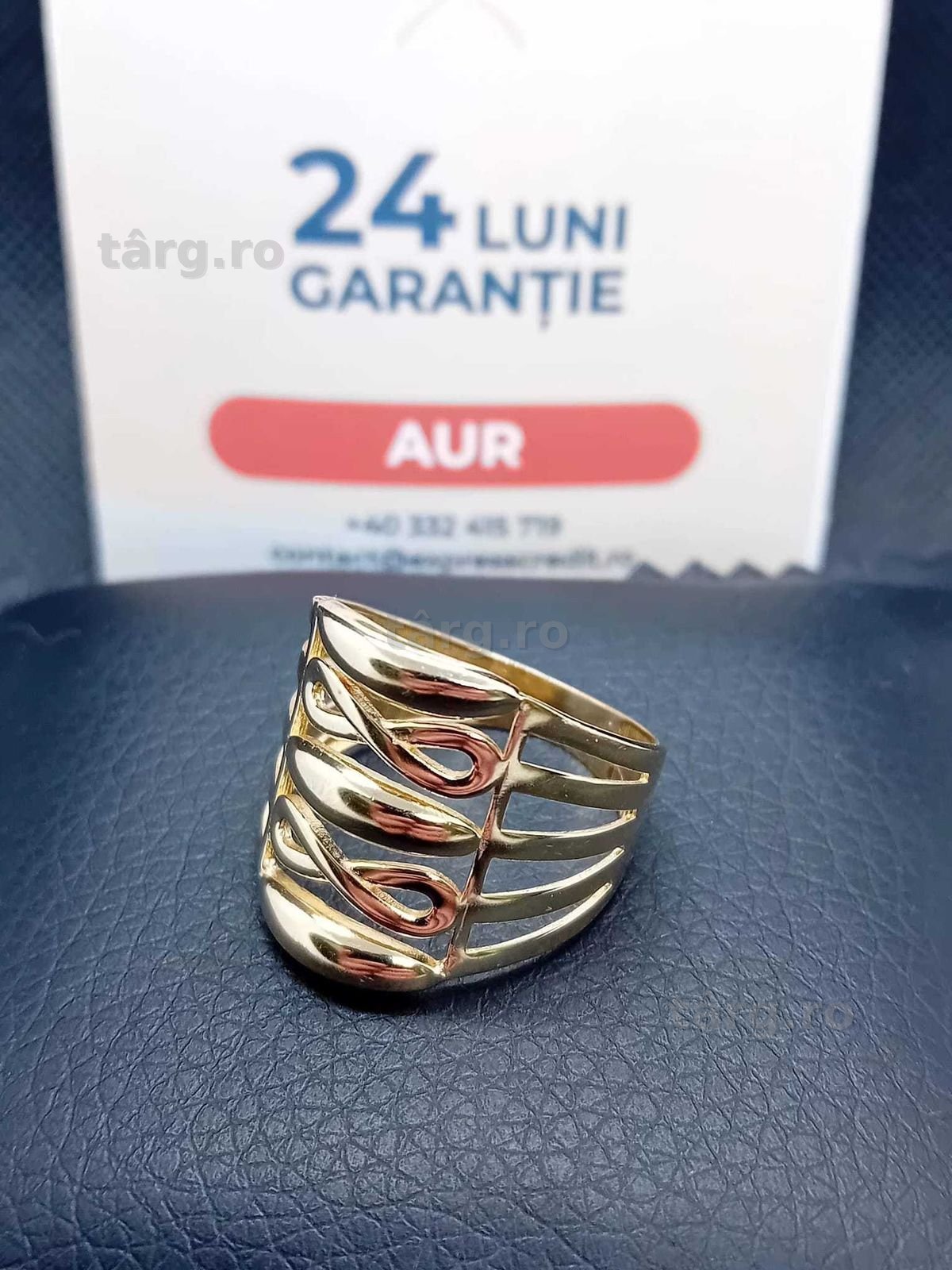 Inel aur 14k 4.65g (B.25651 AG31 Barboi) Garantie 2 ani!