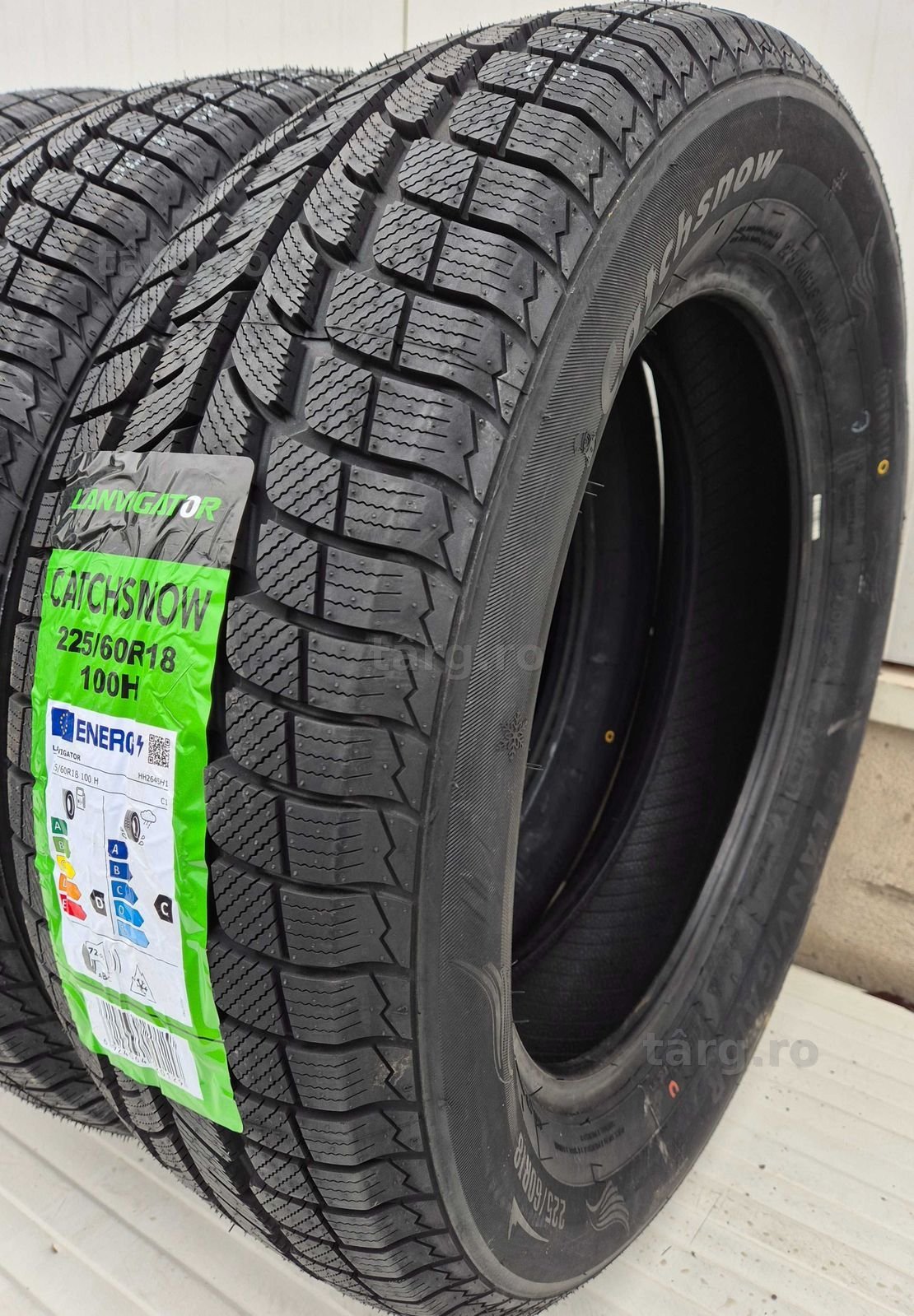 225/60 R18, 100H, LANVIGATOR CatchSnow, Anvelope de iarna M+S 3