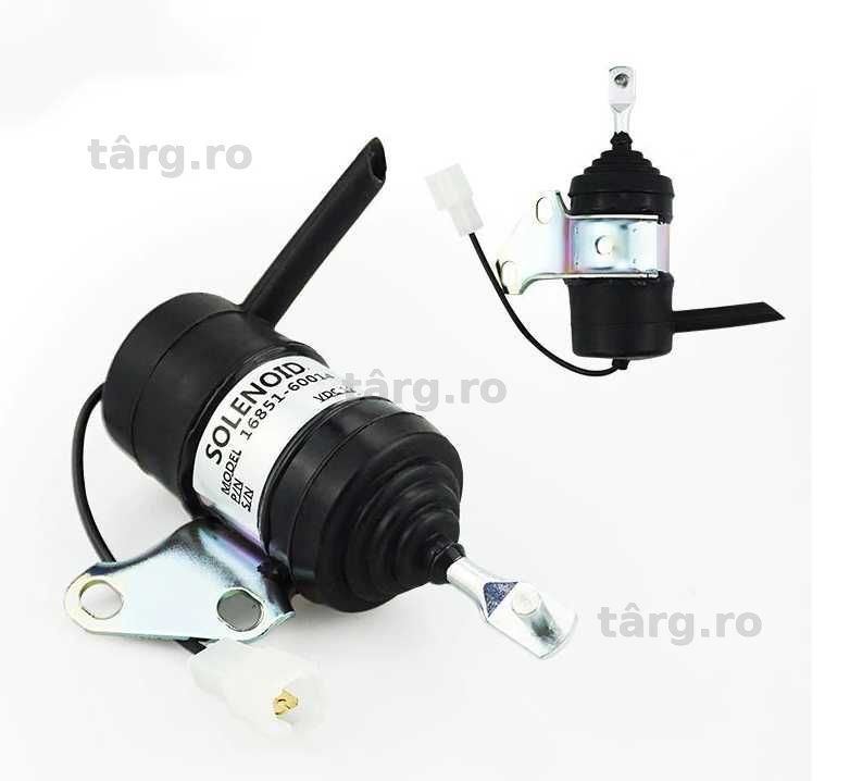 Opritor NOU solenoid electrovalva stop motorina Bobcat Kubota