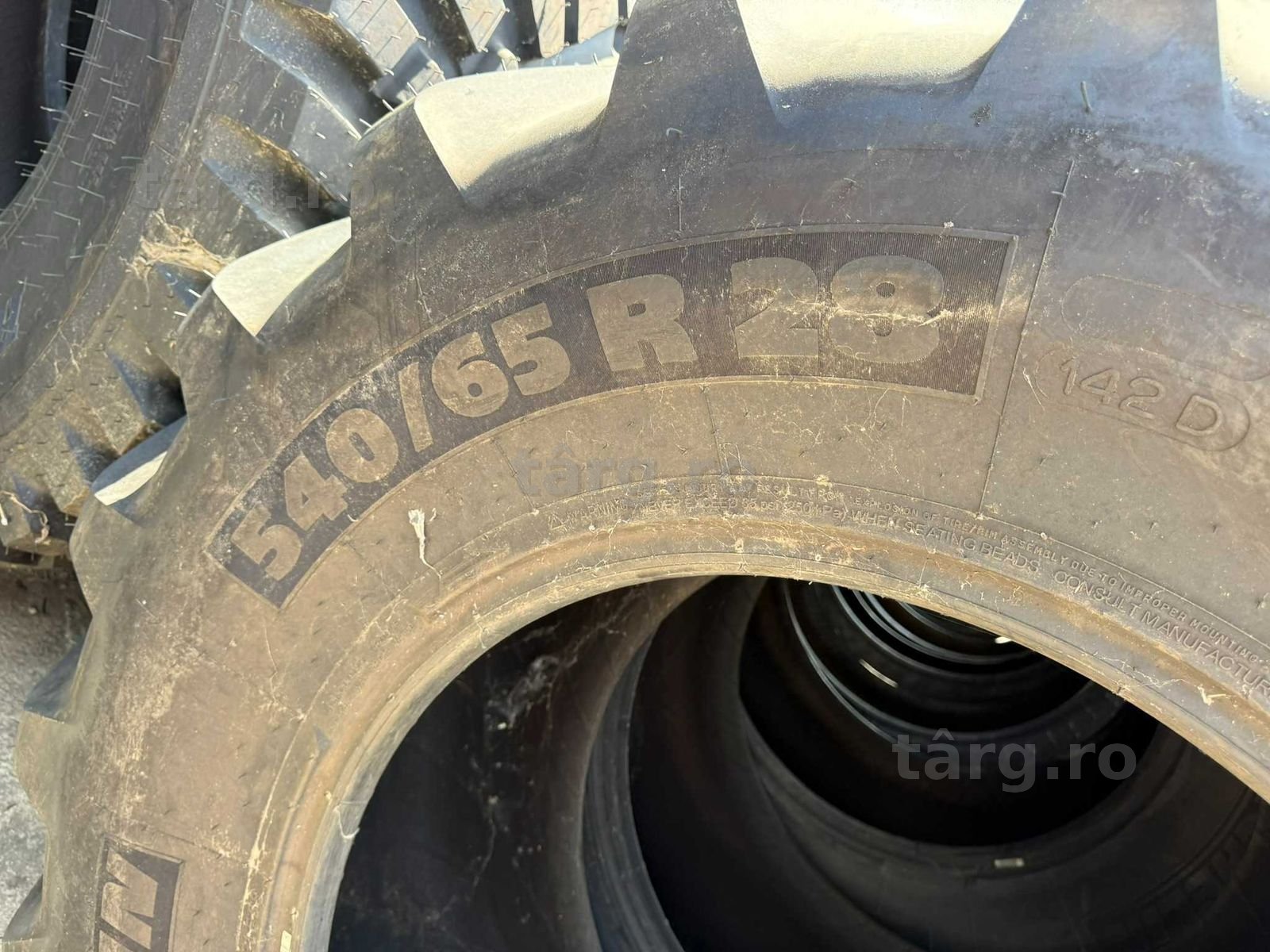 Anvelope noi 540.65 r28 Michelin 2