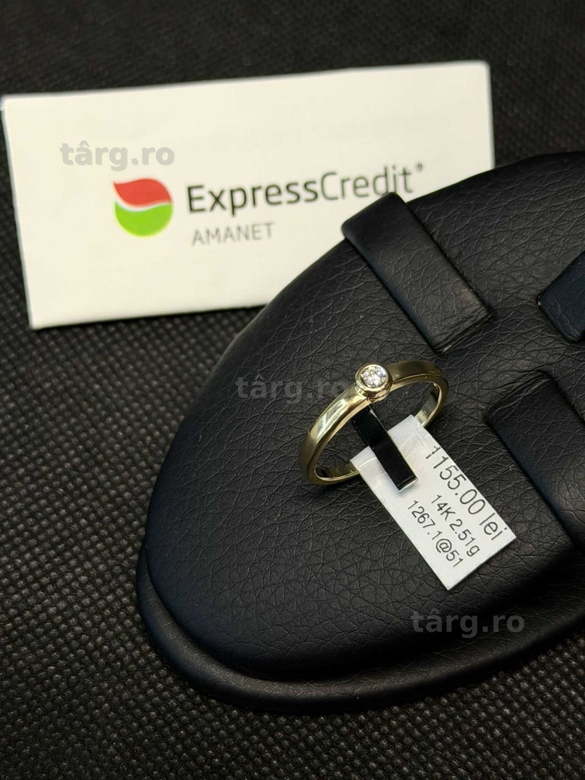 (AG51) Inel aur 14k 2.51g b1267 - Garantie 2 ani!