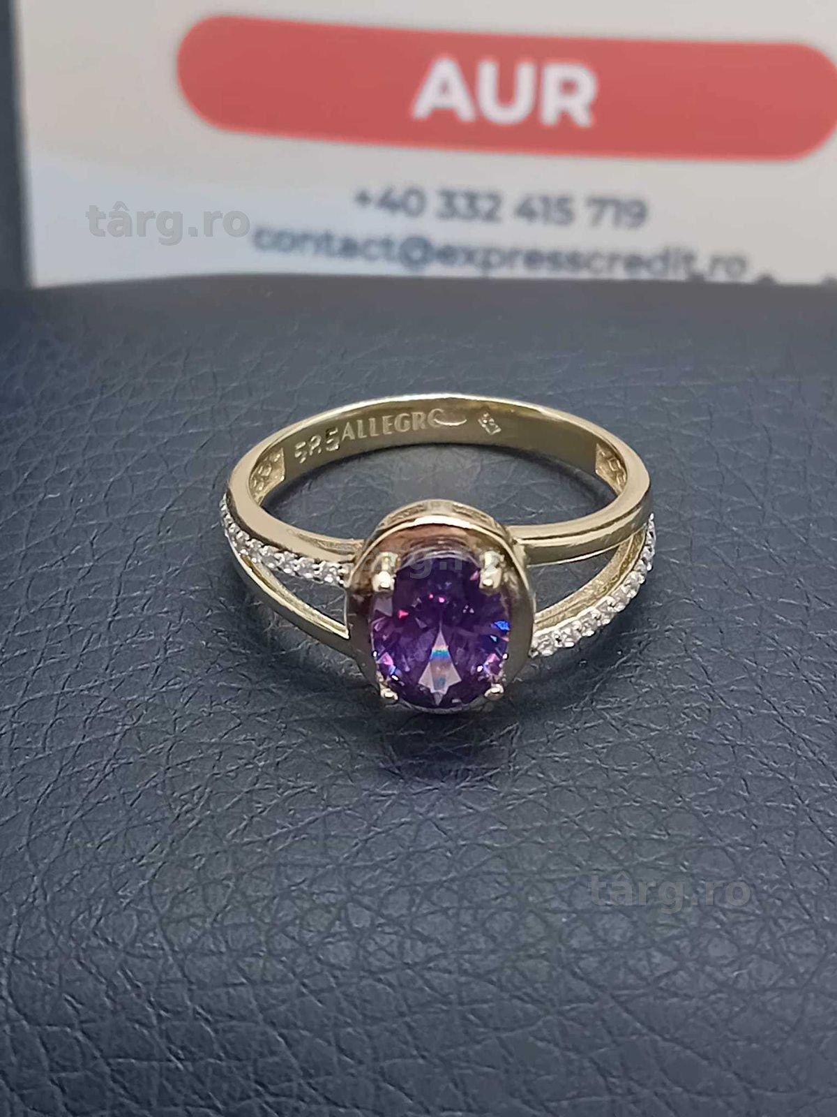 Inel aur 14k 2.62g (B.25606.1 AG31 Barboi) Garantie 2 ani! 2