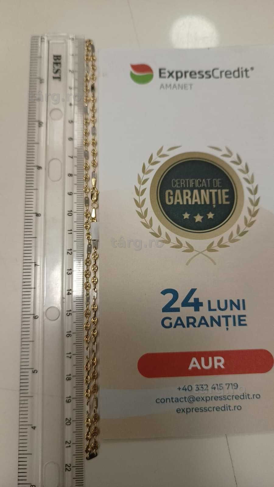 [AG24 Harlau B.45184.1] Lant aur 14k 6.35gr - Garantie 2 ani! 4