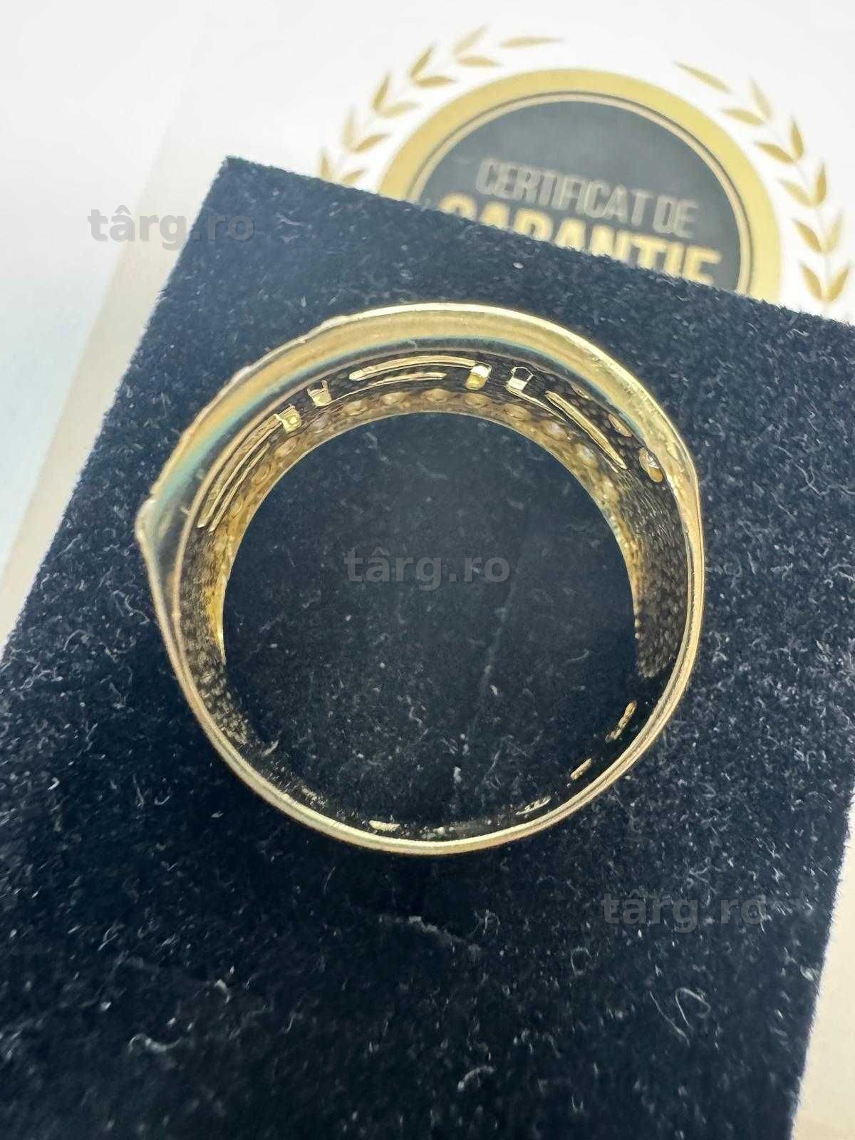 Inel din aur 14k (68917.2/ 10 Pacurari 1) Garantie 2 ani! 5