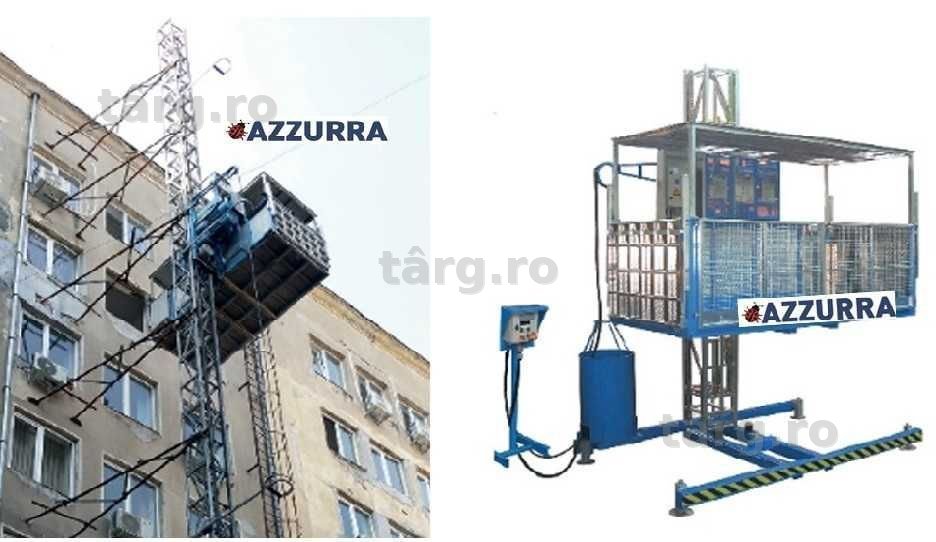 Lift santier boblift 450- 2000kg schele autoridicatoare , nacele cablu